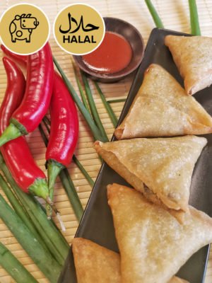 Samossas au Boeuf Halal