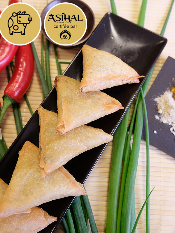 Samossa Réunionnais boeuf halal